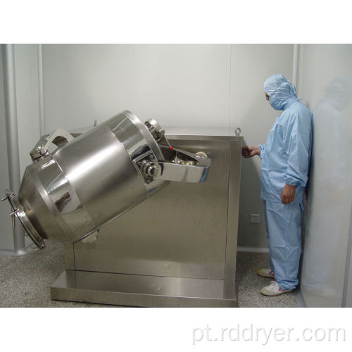Máquina de mistura ativa do pó do ingrediente farmacêutico